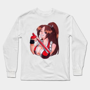 Mai Shiranui Long Sleeve T-Shirt